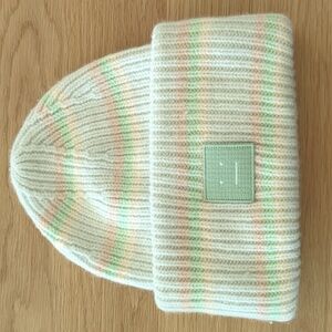 Acne studios beanie  - Pastel multicolor